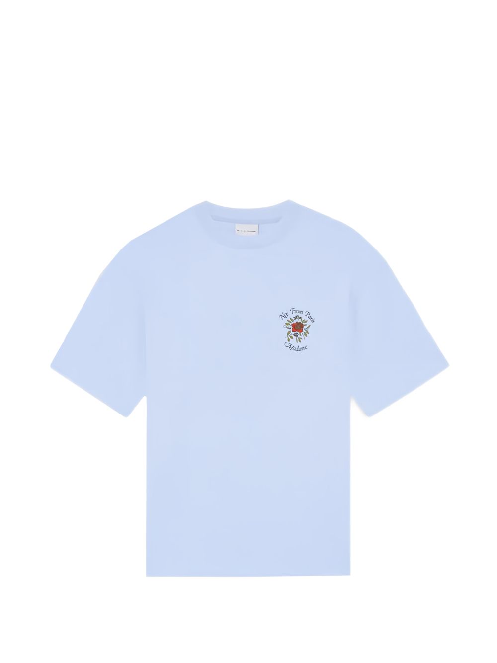 T-shirt con stampa in azzurro Drole de monsieur - uomo 