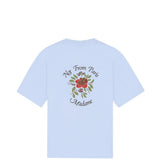 T-shirt con stampa in azzurro Drole de monsieur - uomo 