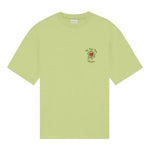 T-shirt con stampa in verde Drole de monsieur - uomo 