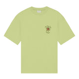 T-shirt con stampa in verde Drole de monsieur - uomo 