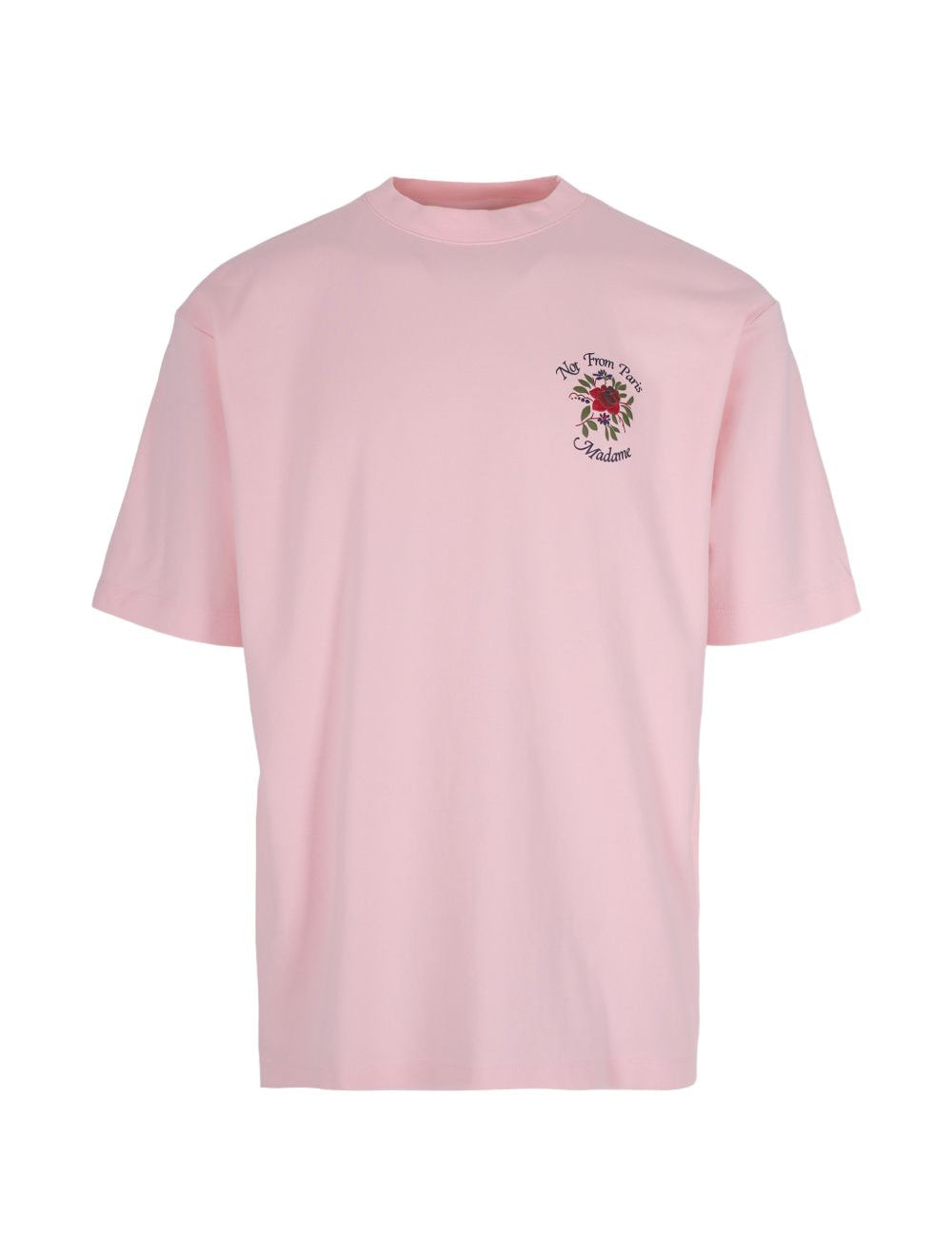 T-shirt a fiori in rosa Drole de monsieur - uomo 