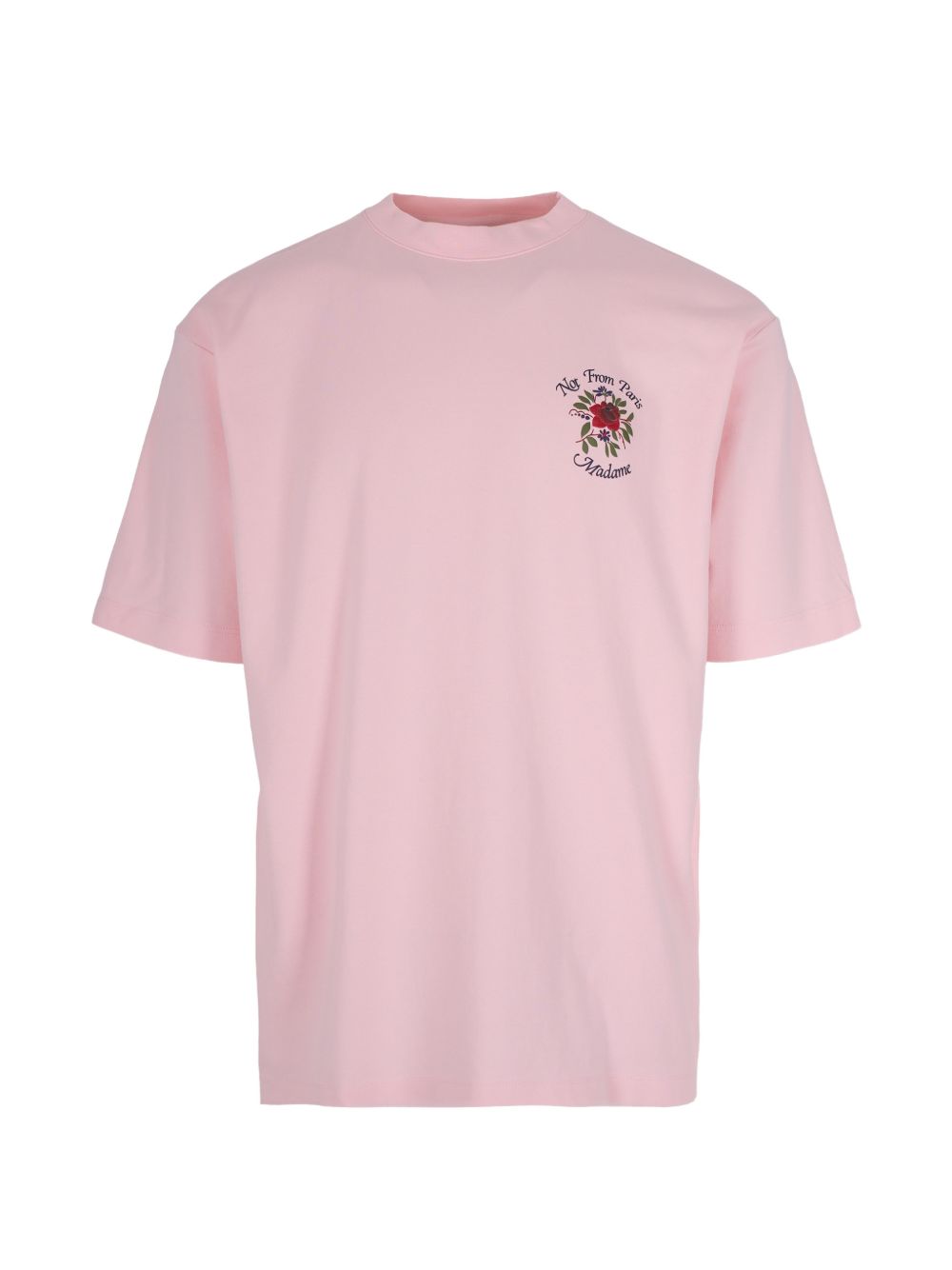T-shirt a fiori in rosa Drole de monsieur - uomo 