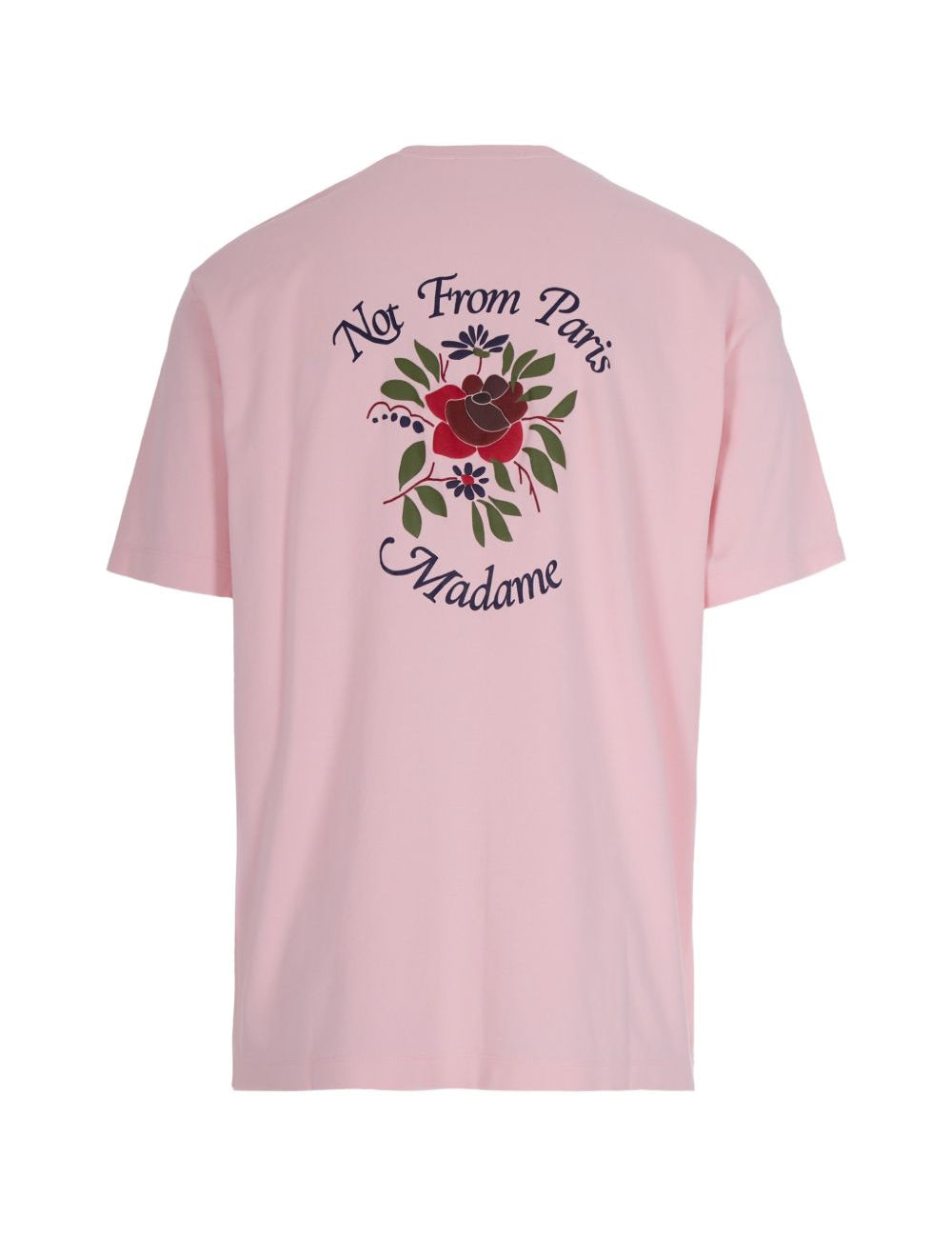 T-shirt a fiori in rosa Drole de monsieur - uomo 
