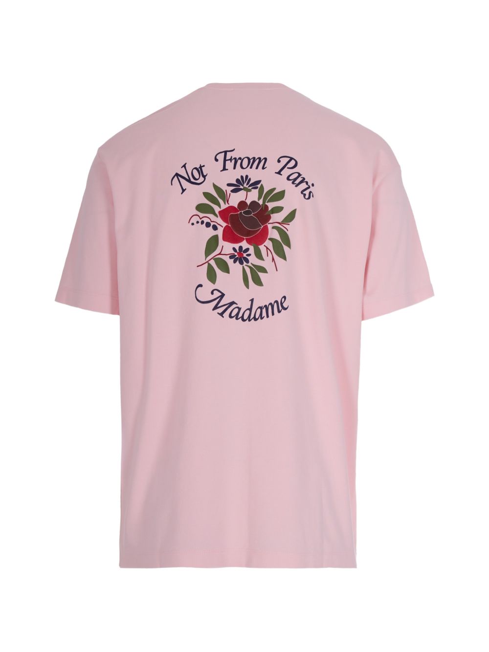 T-shirt a fiori in rosa Drole de monsieur - uomo 
