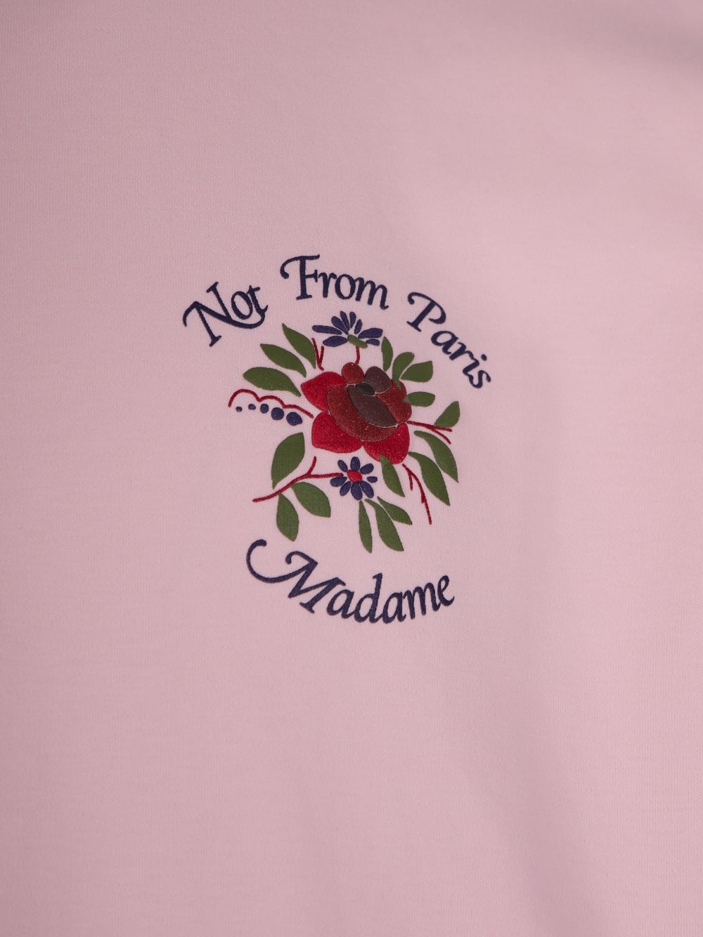 T-shirt a fiori in rosa Drole de monsieur - uomo 