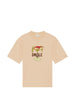 Men's Drole de Monsieur beige printed T-shirt