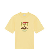 T-shirt Lobster Cup con ricamo in giallo Drole de monsieur - uomo 