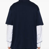 T-shirt con stampa grafica cocktail in blu Drole de monsieur - uomo 