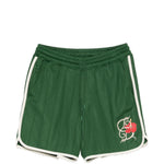 Shorts sportivi con logo in verde Drole de monsieur - uomo 