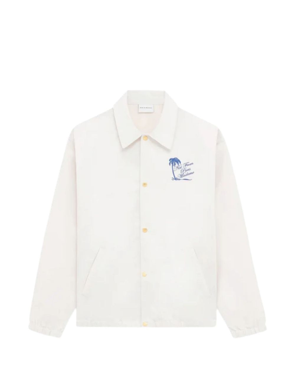 Giacca-camicia con stampa in bianco Drole de monsieur - uomo 