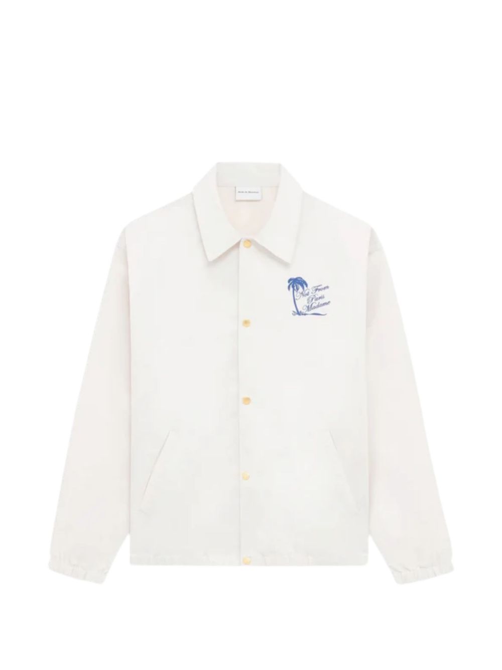 Giacca-camicia con stampa in bianco Drole de monsieur - uomo 