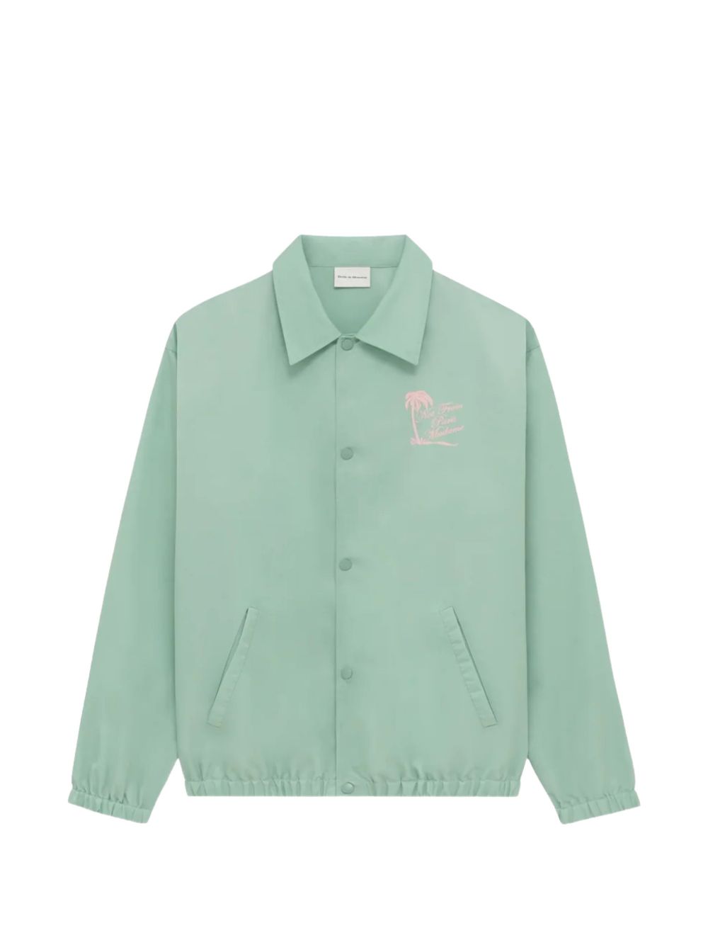 Giacca-camicia con stampa in verde Drole de monsieur - uomo 