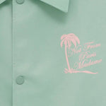 Giacca-camicia con stampa in verde Drole de monsieur - uomo 
