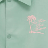 Giacca-camicia con stampa in verde Drole de monsieur - uomo 