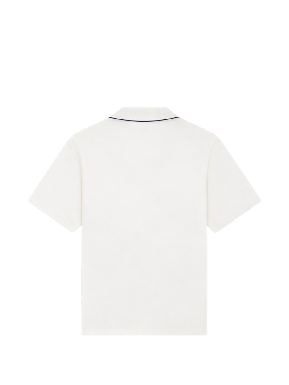 Polo con taschino in bianco Drole de monsieur - uomo 