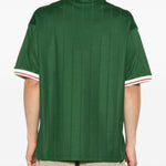 T-shirt D Hibiscus in verde Drole de monsieur - uomo 