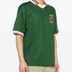 T-shirt D Hibiscus in verde Drole de monsieur - uomo 