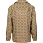 Camicia geometrica in verde Drole de monsieur - uomo 