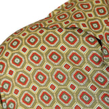 Camicia geometrica in verde Drole de monsieur - uomo 