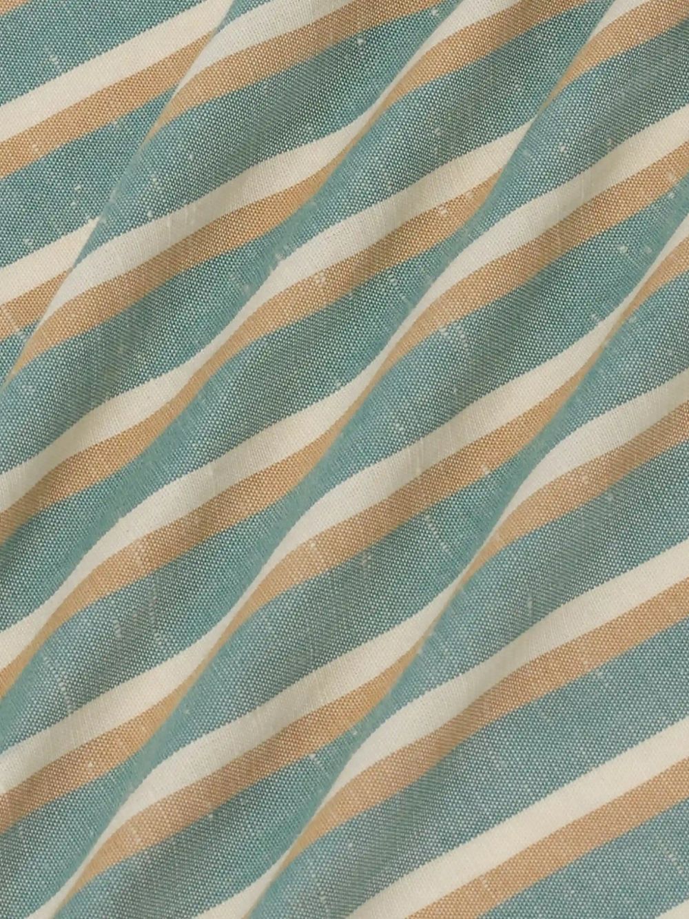 Camicia a righe con applicazione in verde Drole de monsieur - uomo 