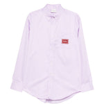 Camicia a maniche lunghe con ricamo in rosa Drole de monsieur - uomo 