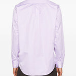 Camicia a maniche lunghe con ricamo in rosa Drole de monsieur - uomo 