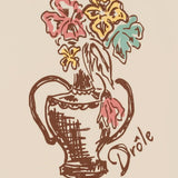 T-shirt Vase Havana in beige Drole de monsieur - uomo 