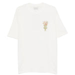 T-shirt Cannes con stampa in bianco Drole de monsieur - uomo 