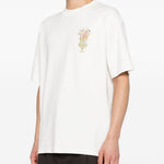 T-shirt Cannes con stampa in bianco Drole de monsieur - uomo 