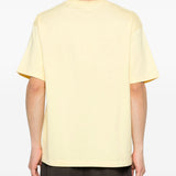 T-shirt D Hibiscus Brodée in giallo Drole de monsieur - uomo 