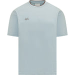 T-shirt con finiture a contrasto in azzurro Drole de monsieur - uomo 
