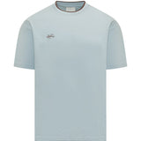 T-shirt con finiture a contrasto in azzurro Drole de monsieur - uomo 