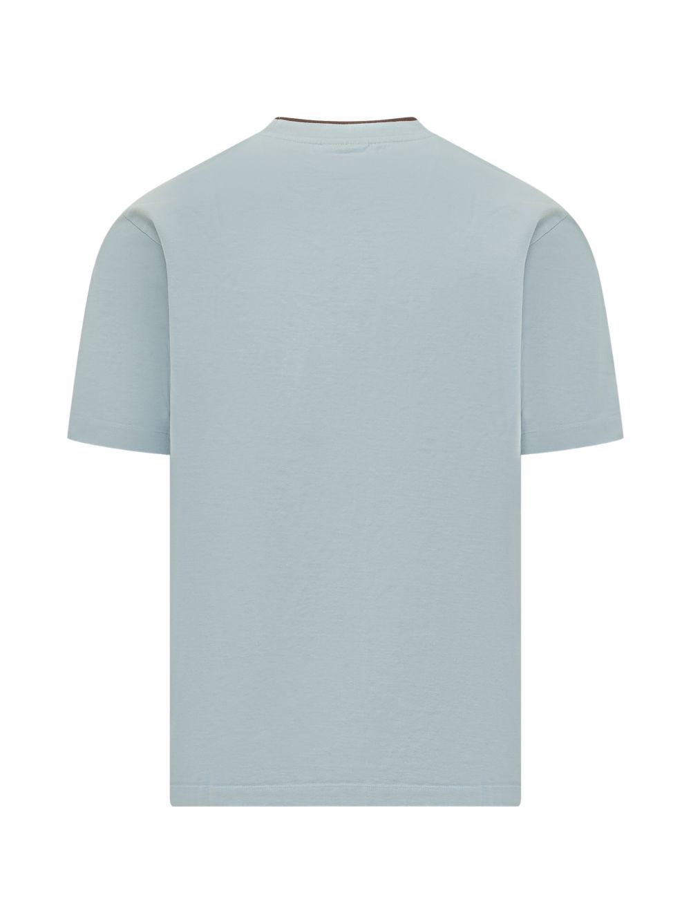 T-shirt con finiture a contrasto in azzurro Drole de monsieur - uomo 