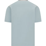 T-shirt con finiture a contrasto in azzurro Drole de monsieur - uomo 
