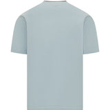 T-shirt con finiture a contrasto in azzurro Drole de monsieur - uomo 
