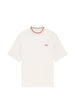 Men's Drole de Monsieur white embroidered T-shirt