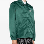 Giacca La Vest Slogan leggera in verde Drole De Monsieur - uomo 