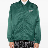 Giacca La Vest Slogan leggera in verde Drole De Monsieur - uomo 