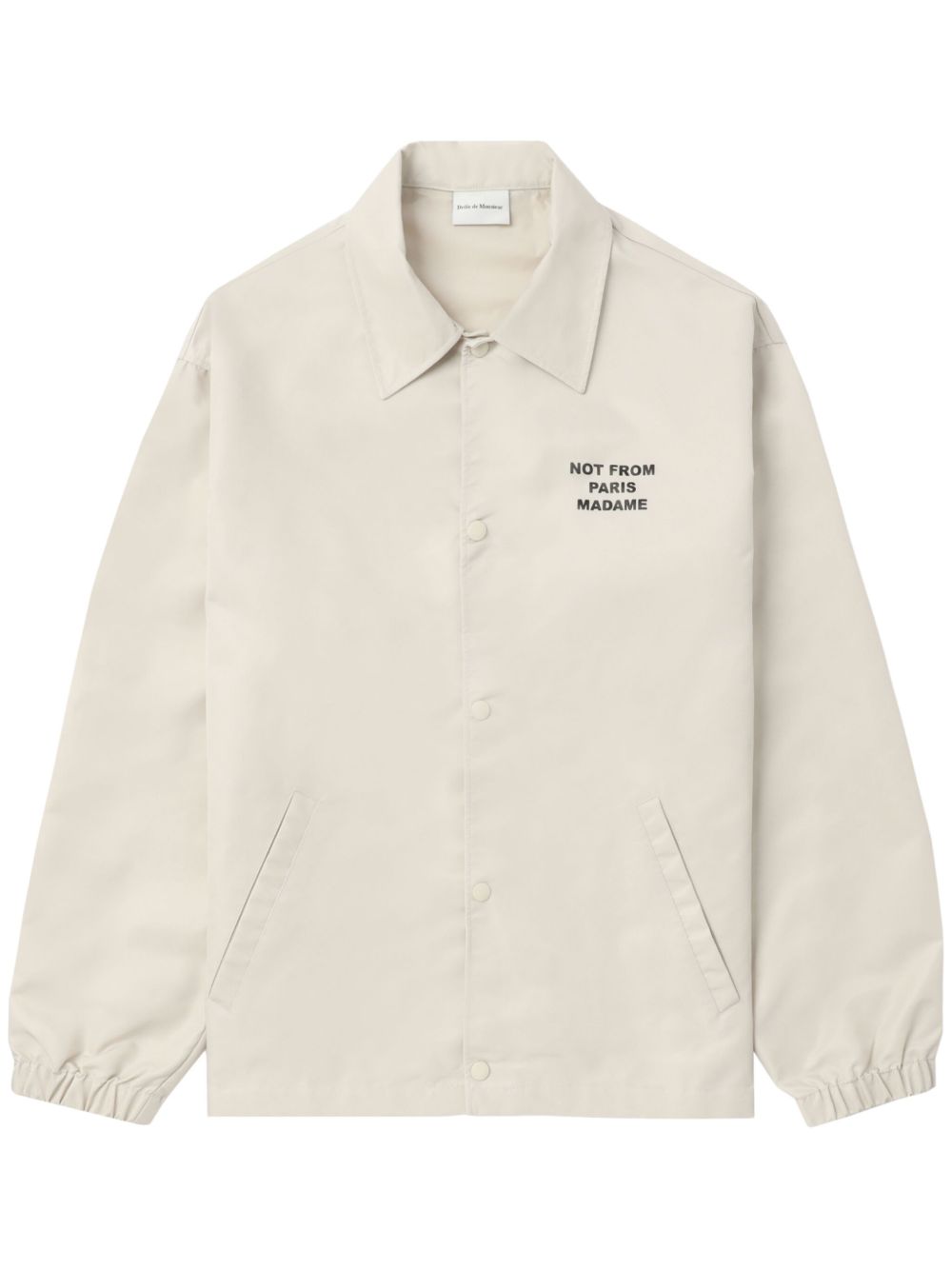 Bomber La Veste Slogan in beige Drole de Monsieur - uomo 