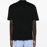 T-shirt slogan classique in nero drole de monsieur - uomo 