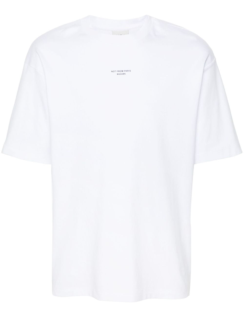 T-shirt con stampa in bianco Drole de monsieur - uomo 