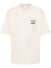 T-shirt con stampa in beige Drole de monsieur - uomo