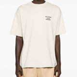 T-shirt con stampa in beige Drole de monsieur - uomo 