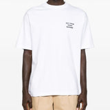 T-shirt con stampa in bianco Drole de monsieur - uomo 