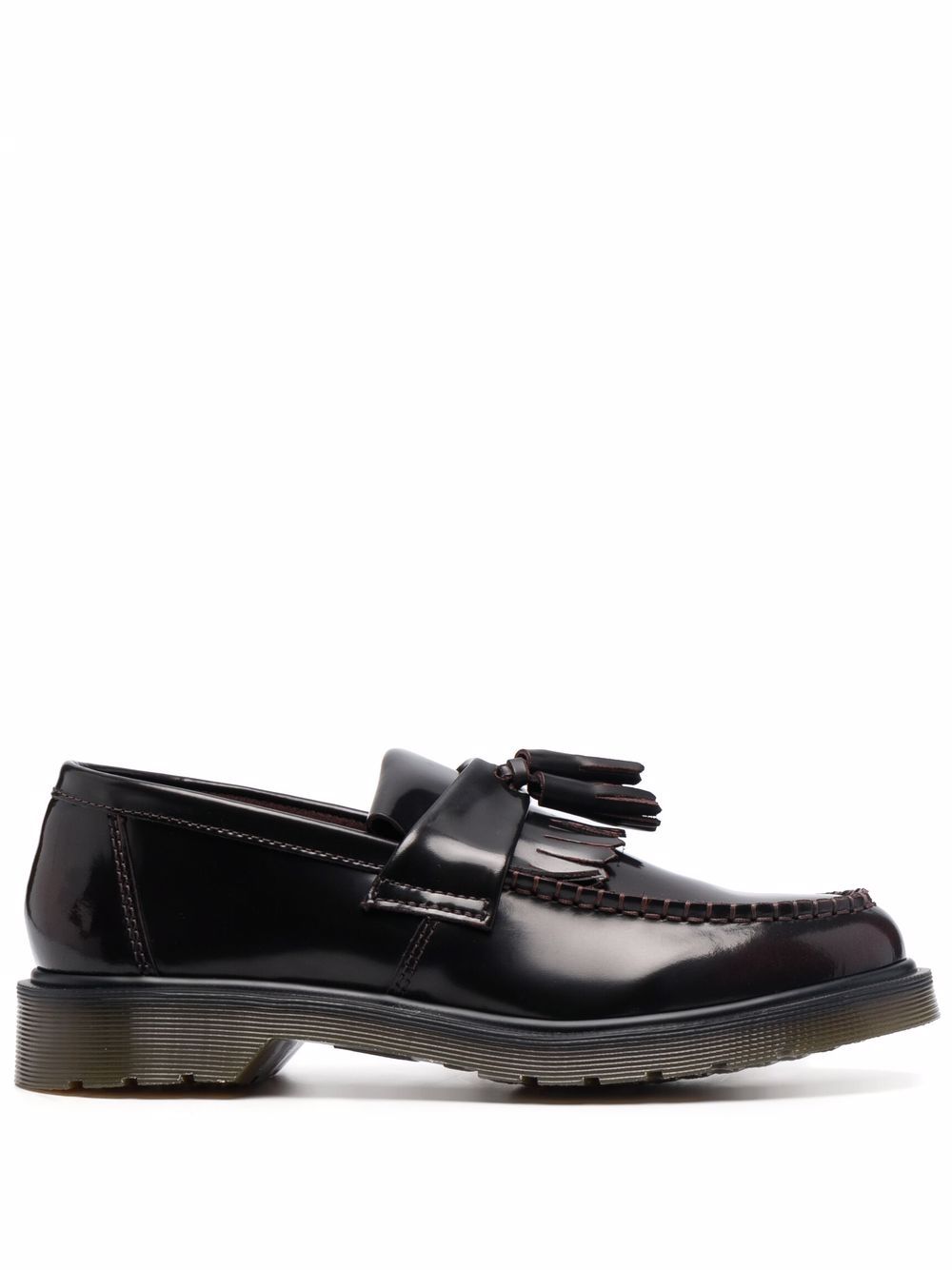 Mocassini Adrian con nappa in bordeaux Dr. Martens - uomo 