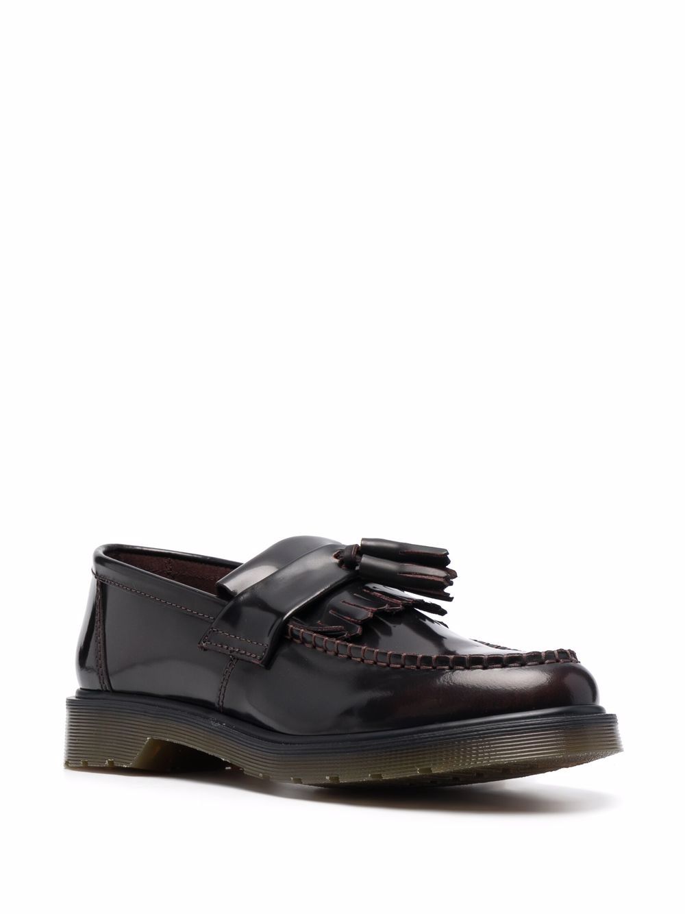 Mocassini Adrian con nappa in bordeaux Dr. Martens - uomo 