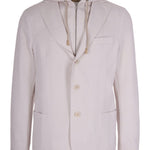 Giacca con cappuccio in beige Eleventy - uomo 