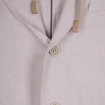 Giacca con cappuccio in beige Eleventy - uomo 