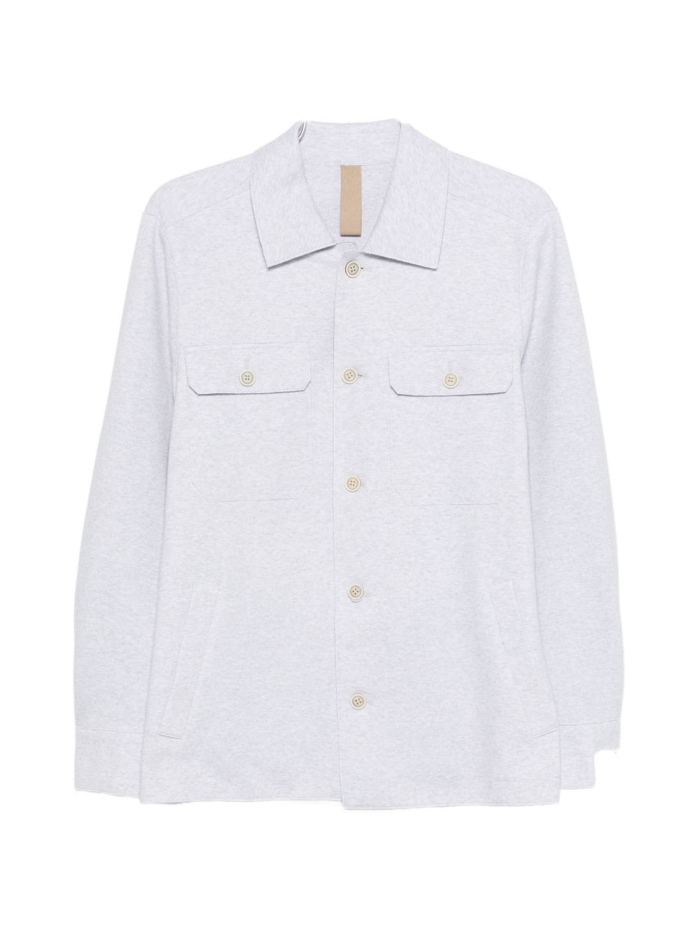 Giacca-camicia con tasche in grigio Eleventy - uomo 
