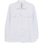 Giacca-camicia con tasche in grigio Eleventy - uomo 